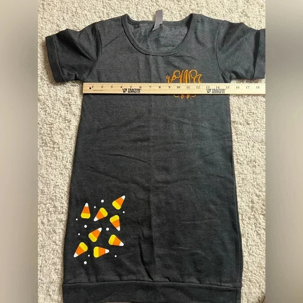 Youth Girls Size Medium Embroidered Halloween Dress